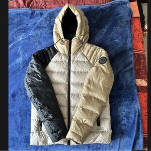 NWT Canada Goose Legacy Black Label Reversible Reflective Down Jacket Medium.